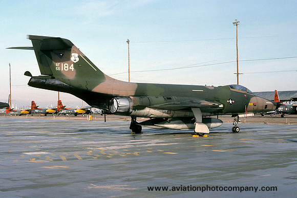 USAF ANG McDonnell RF-101C Voodoo 56-0184 at Davis Monthan (1979)