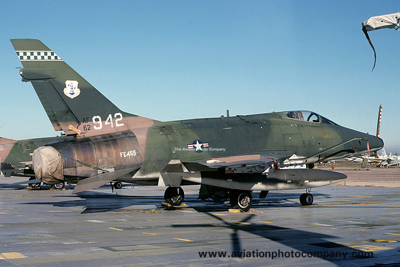 USAF ANG North American F-100D Super Sabre 56-2942 at Davis Monthan (1979)