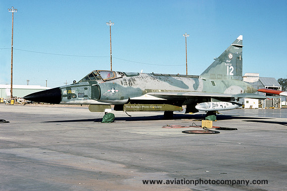 USAF Florida ANG 159 FIS Convair F-102A 56-1032/12 stored at Davis Monthan (1979)