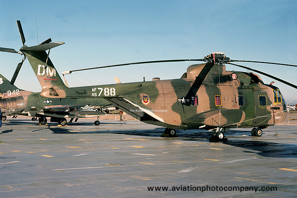 USAF 432 TDG Sikorsky CH-3E 65-12788 at Davis Monthan (1979)