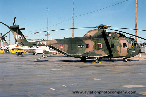 USAF 432 TDG Sikorsky CH-3E 64-14228 at Davis Monthan (1979)