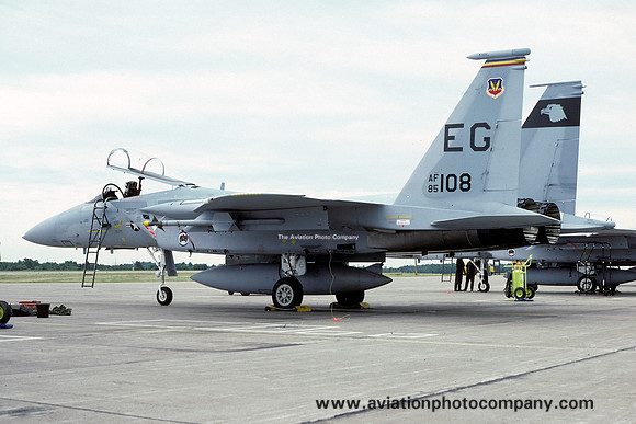 USAF 33 TFW 58 TFS McDonnell Douglas F-15C Eagle 85-0108/BT (1987)