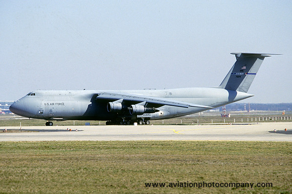 USAF New York ANG 137 AS Lockheed C-5A Galaxy 67-0174 at Rhein Main (2004)