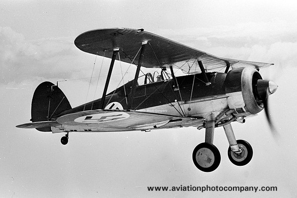 Latvian Air Force Gloster Gladiator Air to Air