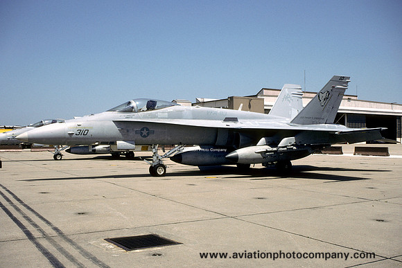 US Navy VFA-83 McDonnell Douglas F/A-18C Hornet 165226/AA310 (1998)