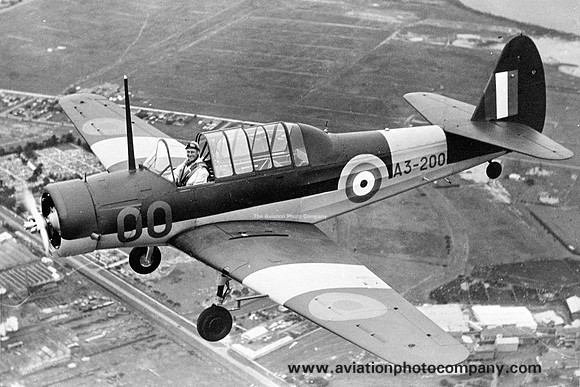 RAAF CAC Wackett A3-200 Air to Air