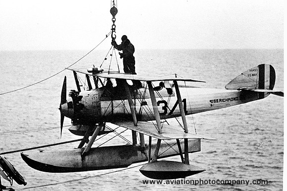 US Navy Vought UO-1 A6493 onbaord USS Richmond (1933)