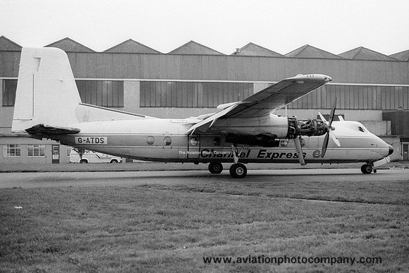 Channel Express Handley Page Herald G-ATDS (1983)
