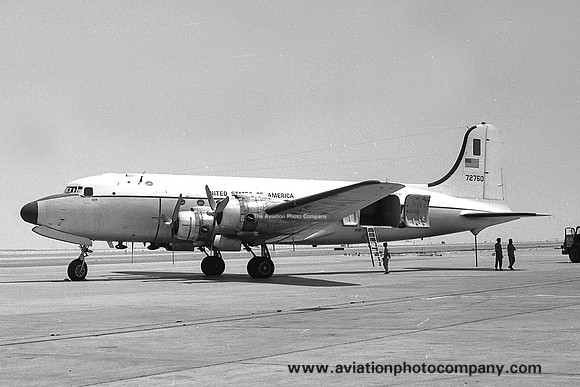 USAF Middle East Embassy Flight Douglas C-54D Skymaster 42-72760 (1972)