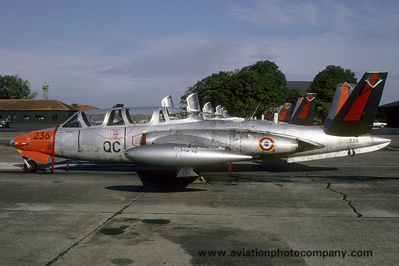 French Air Force GE315 Fouga CM.170 Magister 236/315-QC (1985)