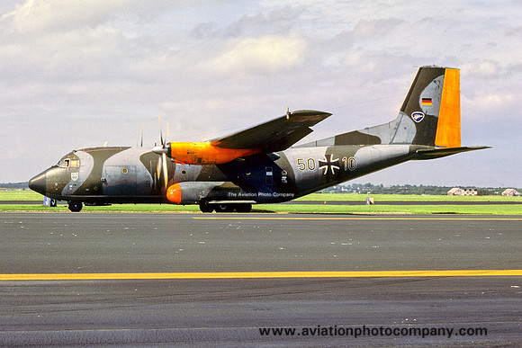 West German Air Force LTG63 VFW Transall 50+10 (1978)