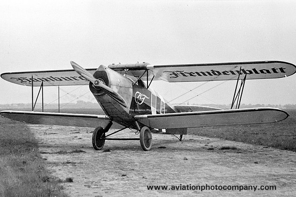 Hamburg Fremdenblatt Albatros L-72C Bi-Plane