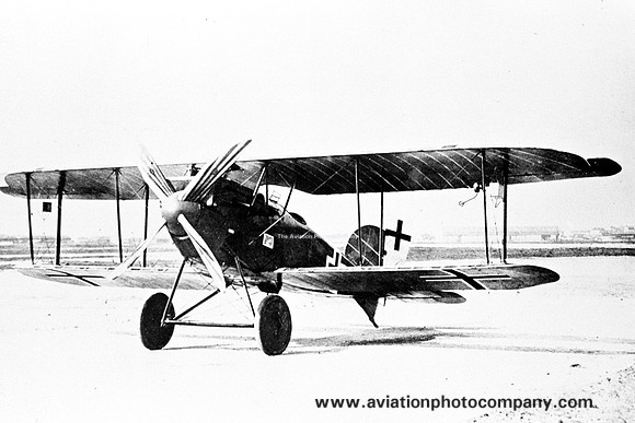 German Air Force Aviatik D.VII Bi-Plane