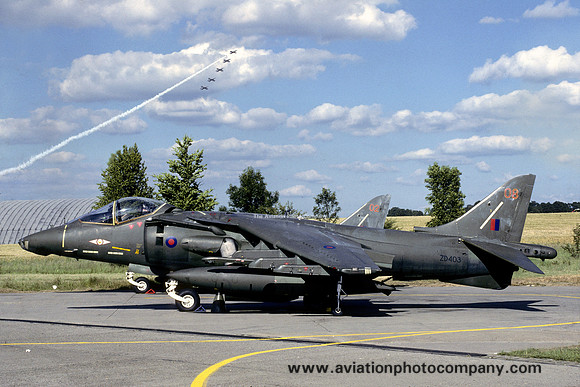RAF 1 Squadron Hawker Siddeley Harrier GR.5 ZD403/08 (1990)