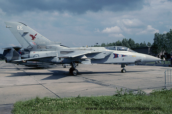 RAF 23 Squadron Panavia Tornado F.3 ZE835/EE (1990)