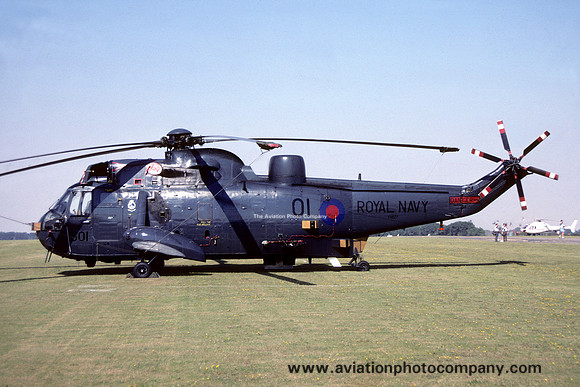Royal Navy 810 Squadron Westland Sea King HAS.6 XV677/501 (1990)