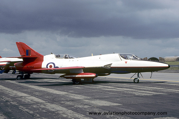 Empire Test Pilots' School Hawker Hunter T.7 XL564 (1990)