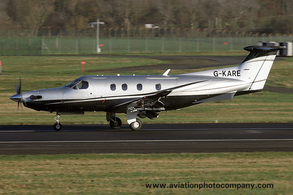 Ping Air Pilatus PC-12/47E G-KARE at Prestwick (2024)