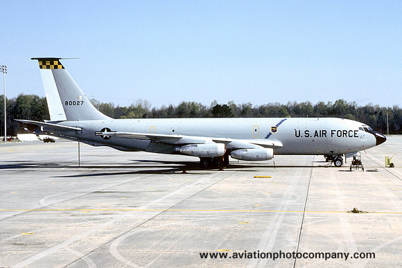 USAF 19 BW Boeing KC-135A 58-0027 (1985)