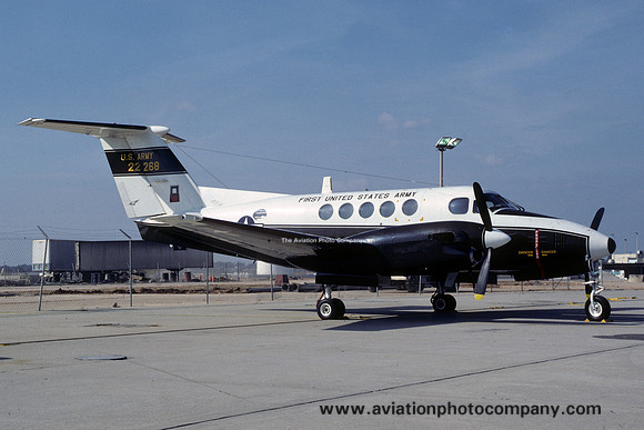 US Army Beech C-12A 73-22268 (1984)