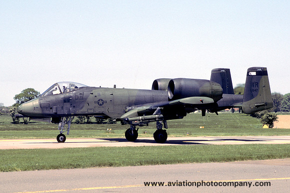 USAF 81 TFW 510 TFS Fairchild A-10A 82-0647/WR (1985)