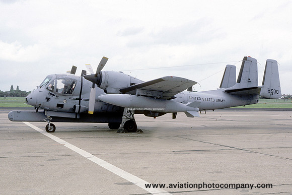 US Army 73 CICo Grumman OV-1D 68-15930 (1985)