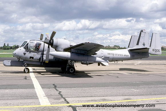 US Army 73 CICo Grumman OV-1D 67-18905 (1985)