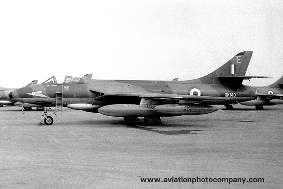 RAF 208 Squadron Hawker Hunter FGA.9 XK140/E at Bahrain (1962)