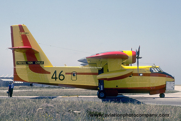 French Protection Civile Canadair CL-215 F-ZBBV (1975)