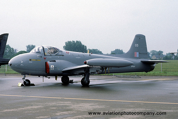 RAF 1 TWU 79 Squadron Hunting Jet Provost T.4 XP547/03 (1987)