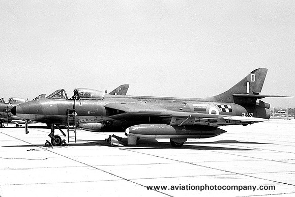 RAF 8/43 Squadron Hawker Hunter FGA.9 XE552/D (1966)