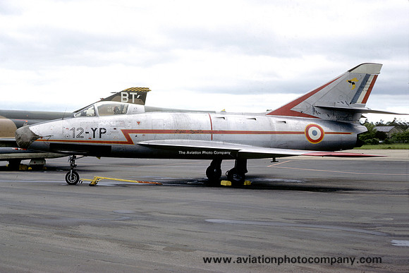 French Air Force EC12/1 Dassault Super Mystere B.2 148/12-YP (1971)