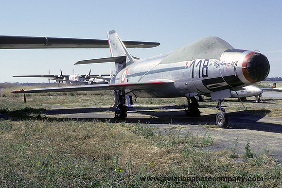 French Air Force BA721 Dassault Mystere 4A 118 (1975)