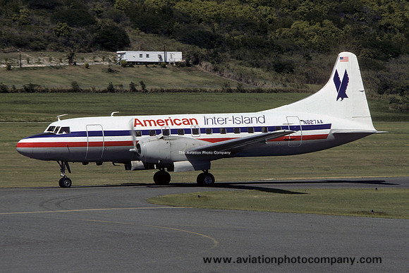American Airlines Inter-Island Convair 440 N827AA (1979)