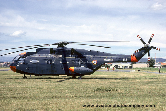 French Navy Sud Frelon 04 (1986)