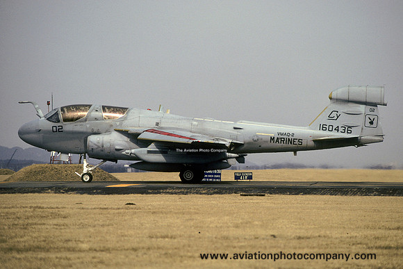 USMC VMAQ-2 Grumman EA-6B 160436/CY-02 (1988)