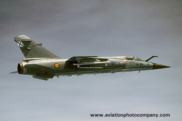 Spanish AF Ala 14 Dassault Mirage F.1E C.14-58 (1995)