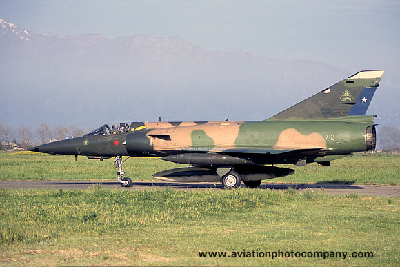 Chilean Air Force Grupo 8 Dassault Mirage 5 712 (2004)