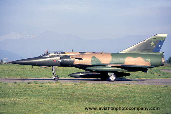 Chilean Air Force Grupo 8 Dassault Mirage 5 713 (2004)
