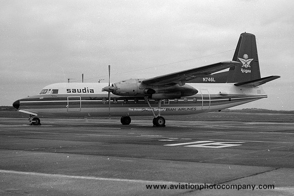 Saudi Arabian Airlines Fokker F-27 N746L (1977)