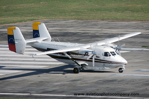 Venezuelan National Guard PZL M-28 GNB-97123 at Caracas (2014)