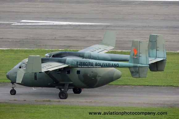 Venezuelan Army IAI-202 EB-8118 at Caracas (2014)