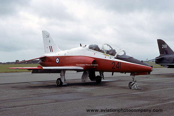 RAF 4 FTS Hawker Siddeley Hawk T.1 XX241 (1979)
