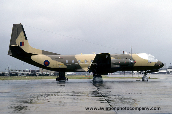 RAF Avro Andover C.1 XS637 (1979)