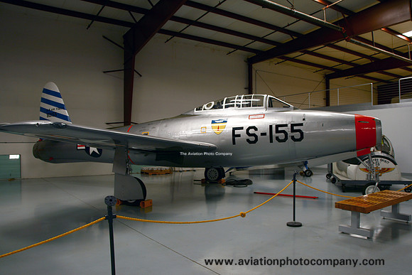 USAF Republic F-84E 49-2155 displayed at the Yanks Air Museum (2011)