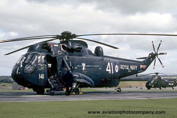 Royal Navy 826 Squadron Westland Sea King HAS.2 XZ573/B141 (1979)