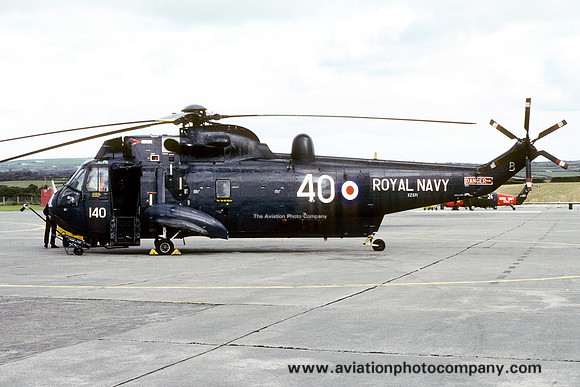 Royal Navy 826 Squadron Westland Sea King HAS.2 XZ570/B140 (1979)