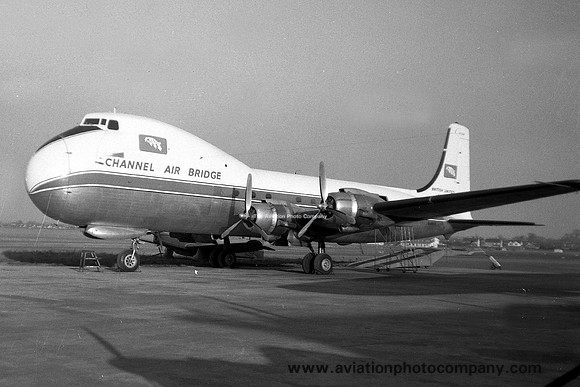 Channel Air Bridge Douglas C-54 Carvair G-ANYB (1961)