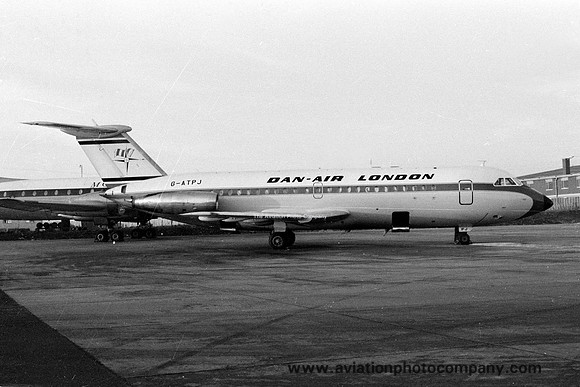 Dan Air London BAC-111 G-ATPJ (1971)