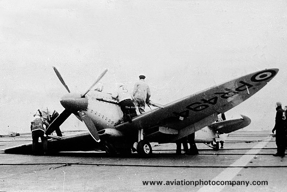 Royal Navy Supermarine Seafire F.15 PR494